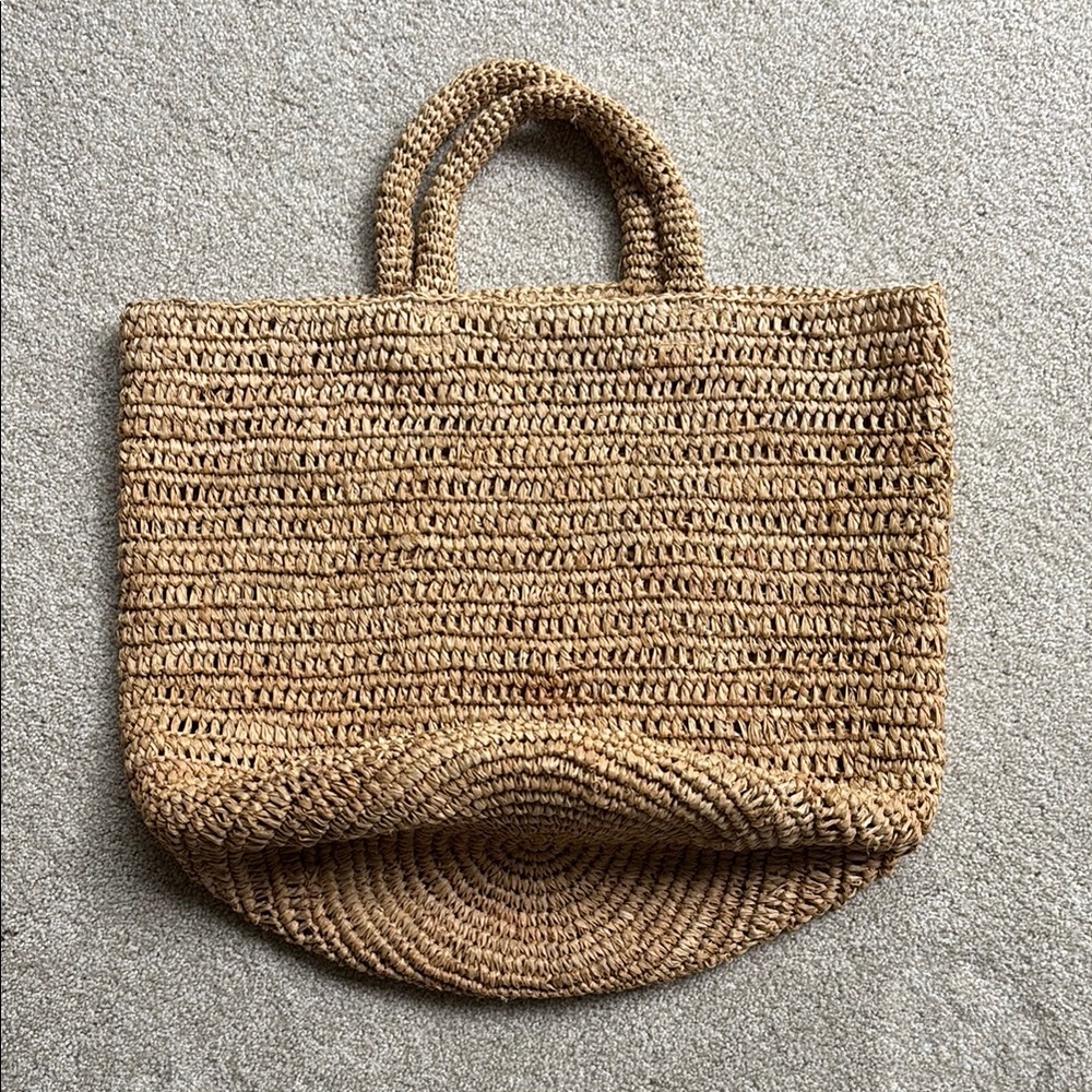 Jenni Kayne Woven Raffia Tote